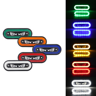 Đèn Led LYMOYO 12V-24V Cho Xe Tải Đèn Bên Mắt Quỷ Nhấp Nháy Bên Cảnh Báo Tuần Tự Cảnh Báo Ánh Sáng Xung Quanh Đèn Chống Thấm Nước Xe Tải 24V Bút Đánh Dấu Bên Trang Trí Đèn Hiệu Ứng Chảy