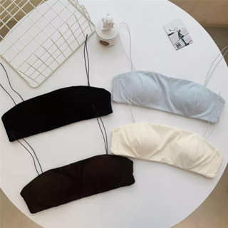 Dây đeo nhỏ Quần lót nữ hở lưng Ngực nhỏ không dây Áo ngực liền mạch Đồ lót mềm