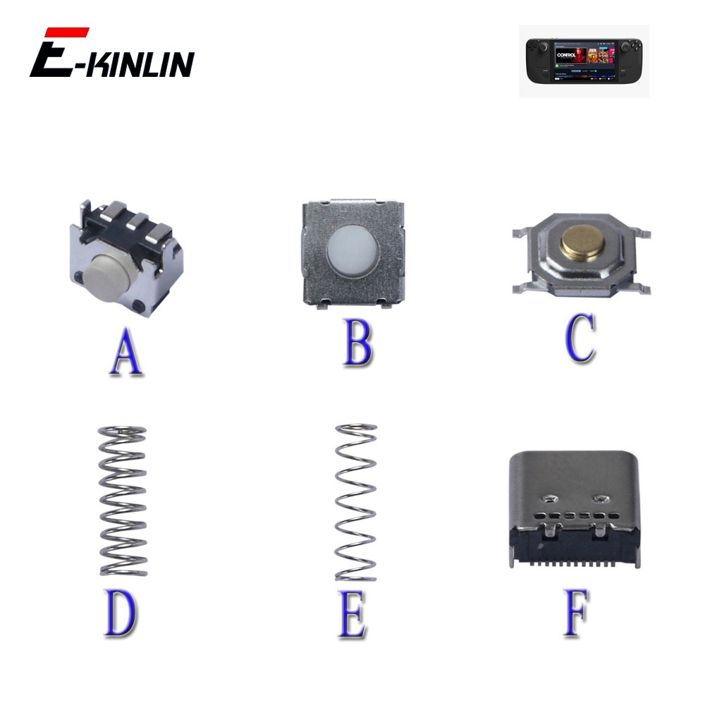 L1 R1 Micro Switch L4 L5 Nút Cổng USB Type-C Jack Sạc Ổ Cắm L1 R1 L2 R2 Lò Xo Cho Van Hơi Nước Sàn S