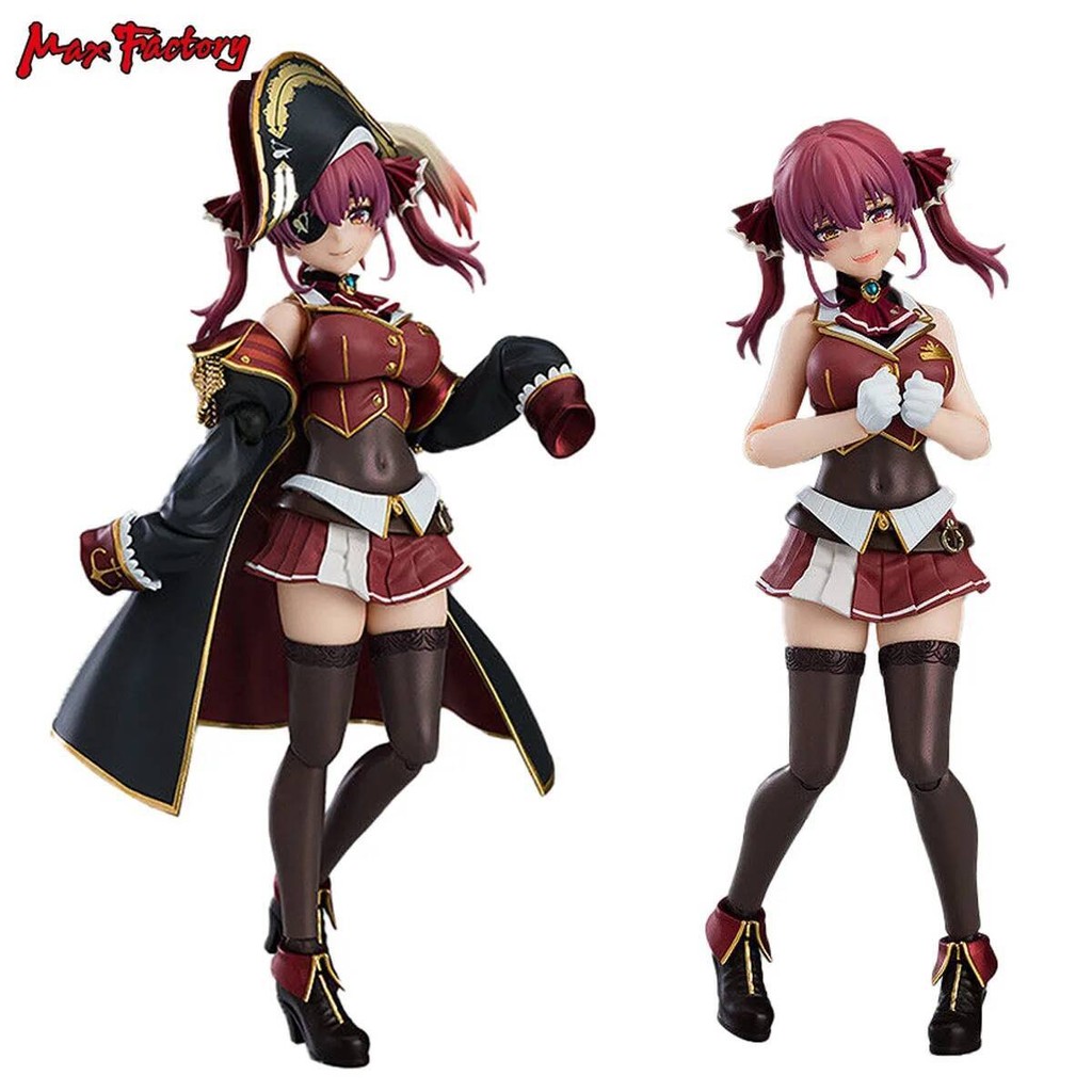 Max Factory Figma (#577) Hololive Houshou Marine Anime Action Figure Collection Series Model Toys