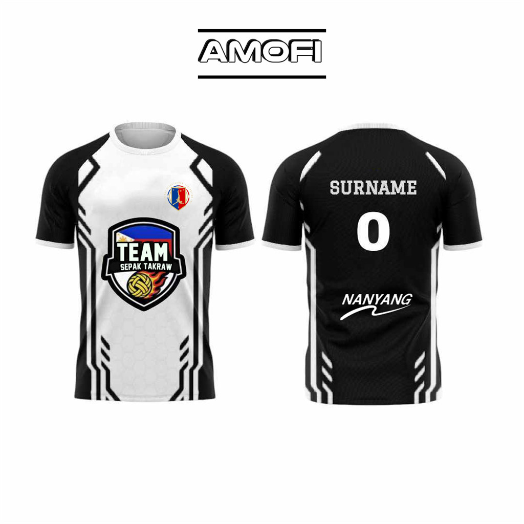 Áo Sepak takraw Team Áo thể thao ngoài trời tên và số tùy chỉnh thăng hoa đầy đủ Sepak takraw áo thu