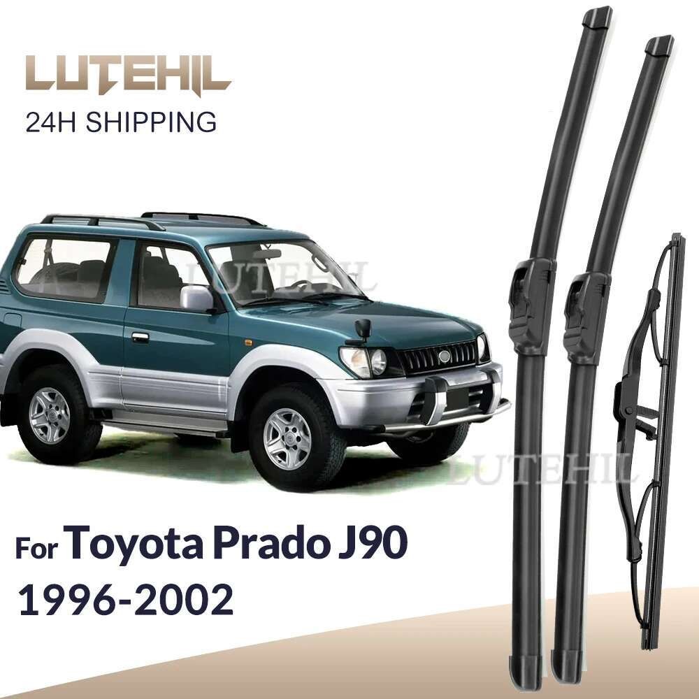 Dành Cho Xe Toyota Prado J90 1996-2002 1997 1998 1999 Khăn Lau Trước & Sau Lưỡi Lau Kính Chắn Gió Kí