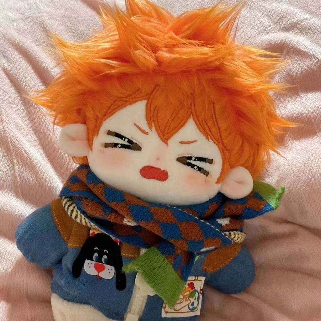 Haikyuu Hinata Shoyo Khóc Búp Bê Bông 20cm Mềm Mại, Quà Tặng Bạn Bè, Lễ Tết Anime doll