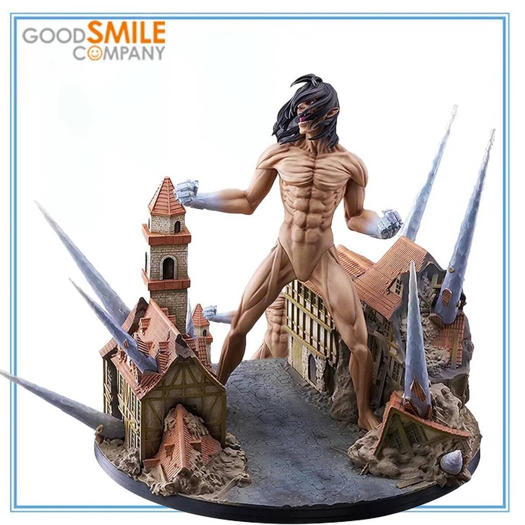 GOOD SMILE COMPANY Shingeki No Kyojin Eren Yeager Collection Series Anime Figure Model Toys