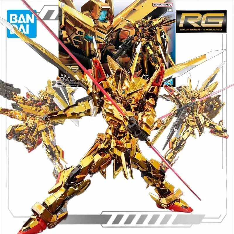 Bandai Kit RG 1/144 AKATSUKI AM OOWASGI UNIT Anime Action Figure Assembly Model Toy for Boys Gifts O
