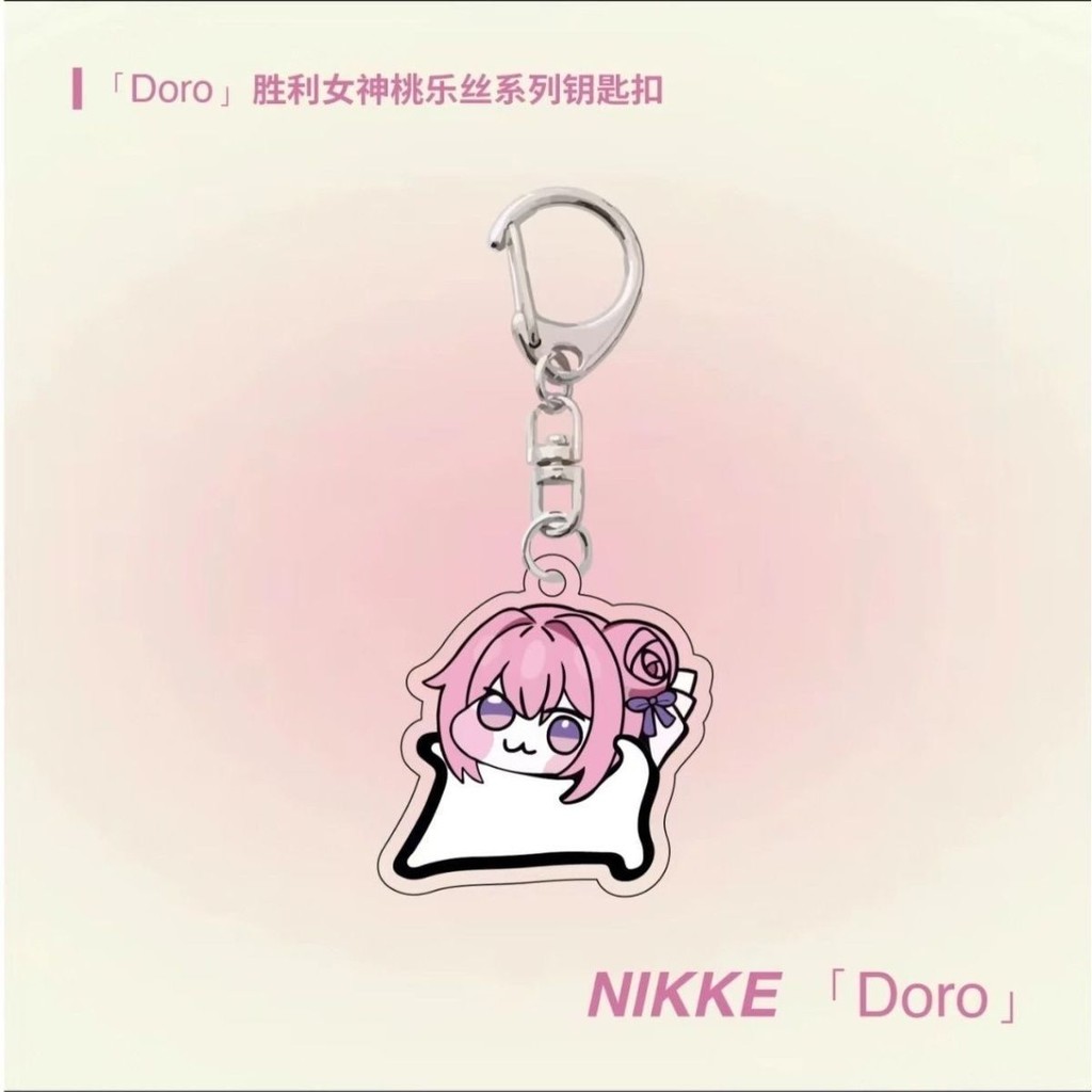 DORO NIKKE Dorothy móc khóa acrylic biểu cảm hài hước Anime doll Manga Game