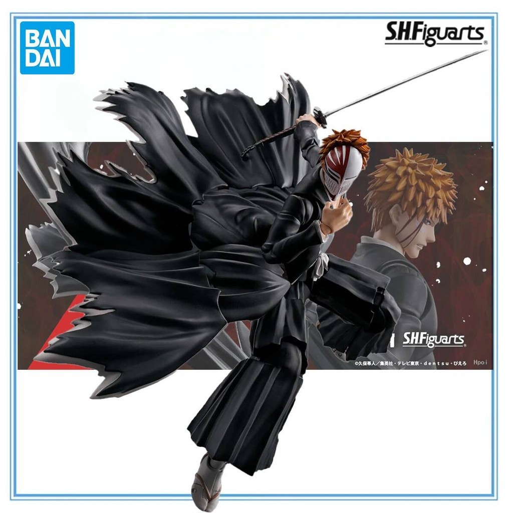 Bandai Spirits S.H.Figuarts Bleach Kurosaki Ichigo Getsuga Tensho Collection Series Anime Figure Mod