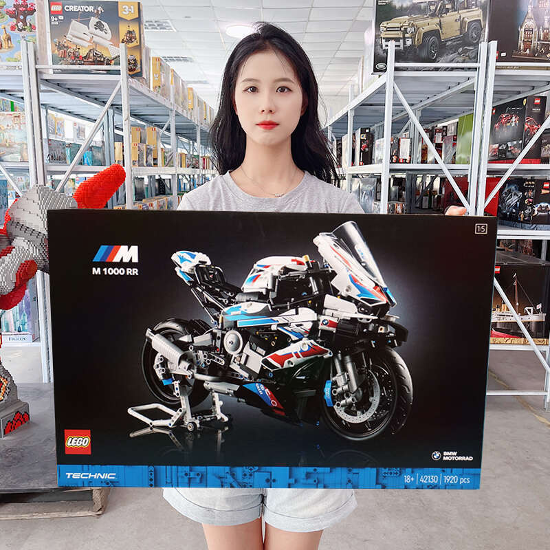 LEGO Mechanical 42130 Motorcycle M 1000RR Tech Group Bộ sưu tập khối đồ chơi