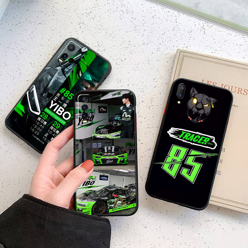 Ốp điện thoại màu đen mềm cho Vivo Y30 Y31S Y33S Y35 Y36 Y50 Y51 Y53 Y55 Y66 Y67 Y71 Y73 Y73S Y77 Y7