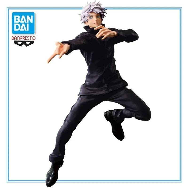 Bandai BANPRESTO Jujutsu Kaisen MAXIMATIC Satoru Gojo Anime Figure Action Figurine PVC Doll 25CM Mod