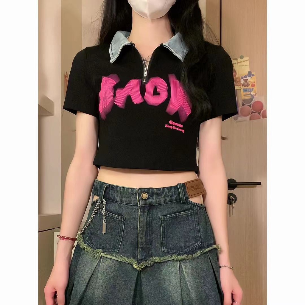 Hana  áo phông áo thun nữ croptop baby tee Thời trang hàn quốc  Thanh lịch Thời trang Độc đáo High quality A29J2F6 36Z230909