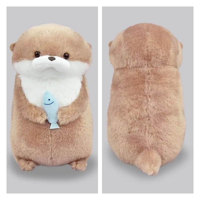 ✨Siêu dễ thương!-Gấu bông mini rái cá ôm CÁ Con dễ thương PHIÊN BẢN GIỚI HẠN