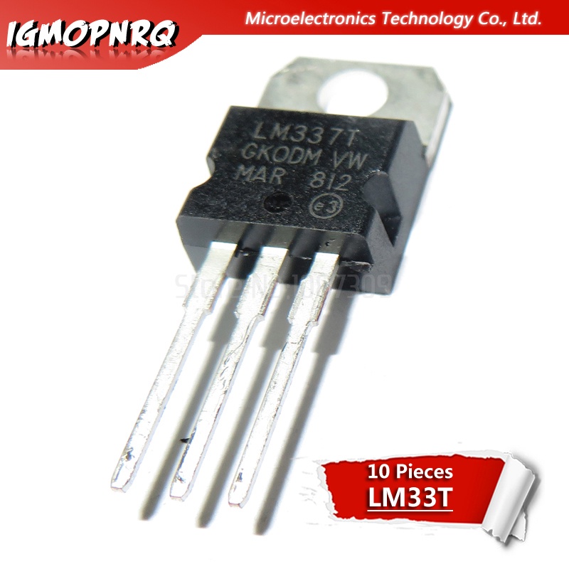 Set 10 Bộ Điều Chỉnh Điện Áp lm337t lm337 to-220 lm317t lm338t lm350t lm317 lm338 lm350 Chuyên Dụng