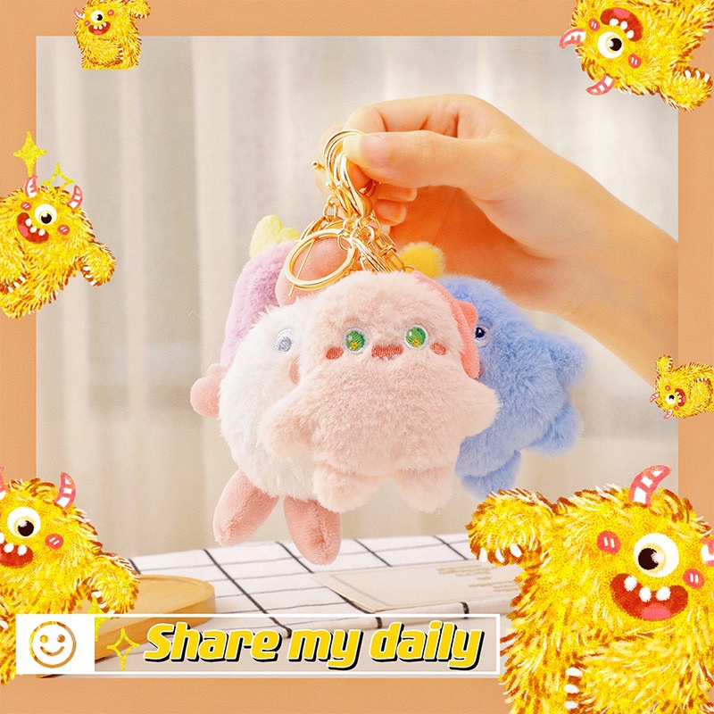 HYC Humey Đồ chơi nhồi bông Hình Khủng Long Mắt To Dễ Thương Trang Trí Nhà Cửa