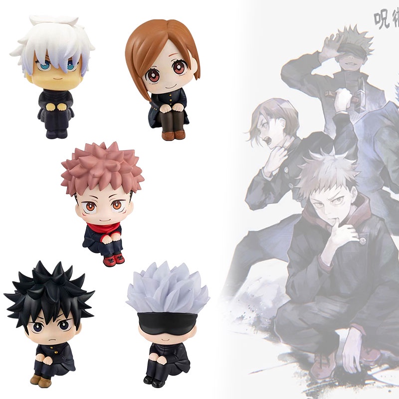 Mô Hình Đồ Chơi Nhân Vật jujutsu kaisen yuji itadori gojo satori 10cm Bằng pvc