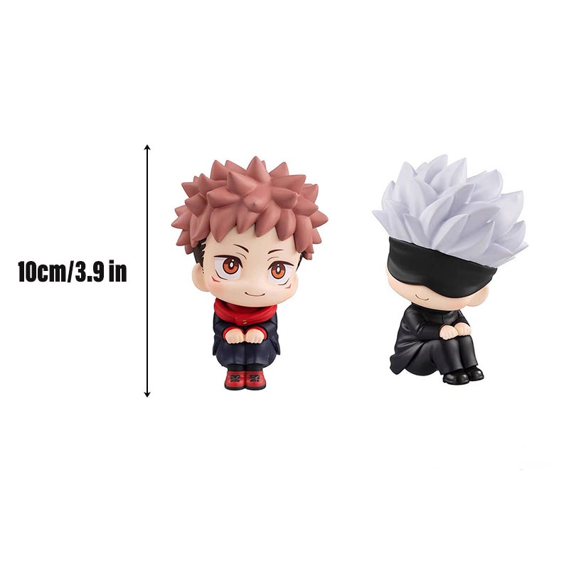 Mô Hình Đồ Chơi Nhân Vật jujutsu kaisen yuji itadori gojo satori 10cm Bằng pvc