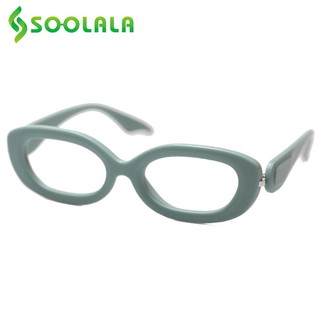 Kính đọc sách viễn thị SOOLALA gọng bầu dục nhỏ chống ánh sáng xanh cho nữ