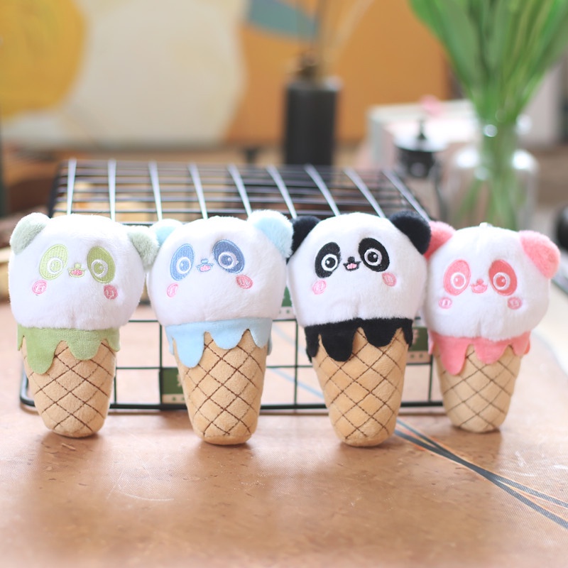 Móc Khóa Gấu Trúc Bông Đáng Yêu