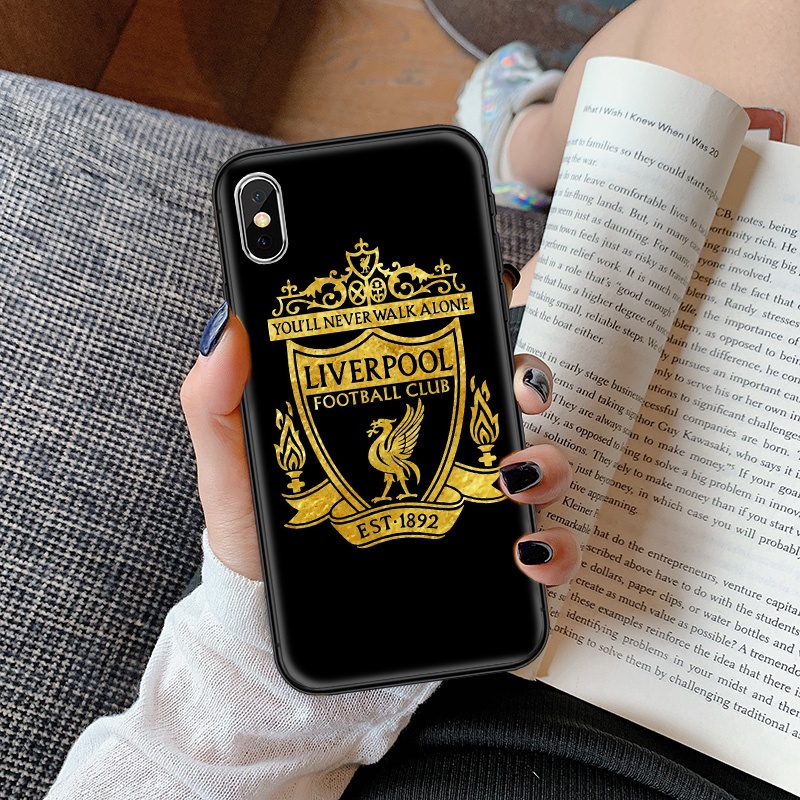 Ốp Điện Thoại tpu Mềm Hình logo liverpool fc Cho realme 2 a5 3 5 pro q 5i 5s 6i t70