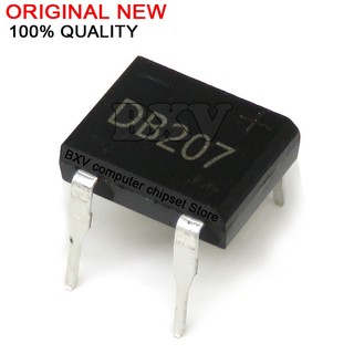 Set 10 cầu chỉnh lưu db207 dip-4 1000v 2a db104 db157 db107 db207s db107s df06s df06 sop-4 sop dip ic mb6mmb10m chuyên dụng