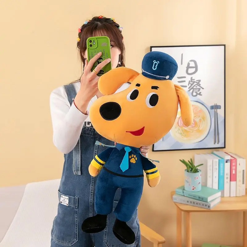 HYC Humey Sheriff Labrador Búp Bê Nhồi Bông Dễ Thương Cho Bé 60cm