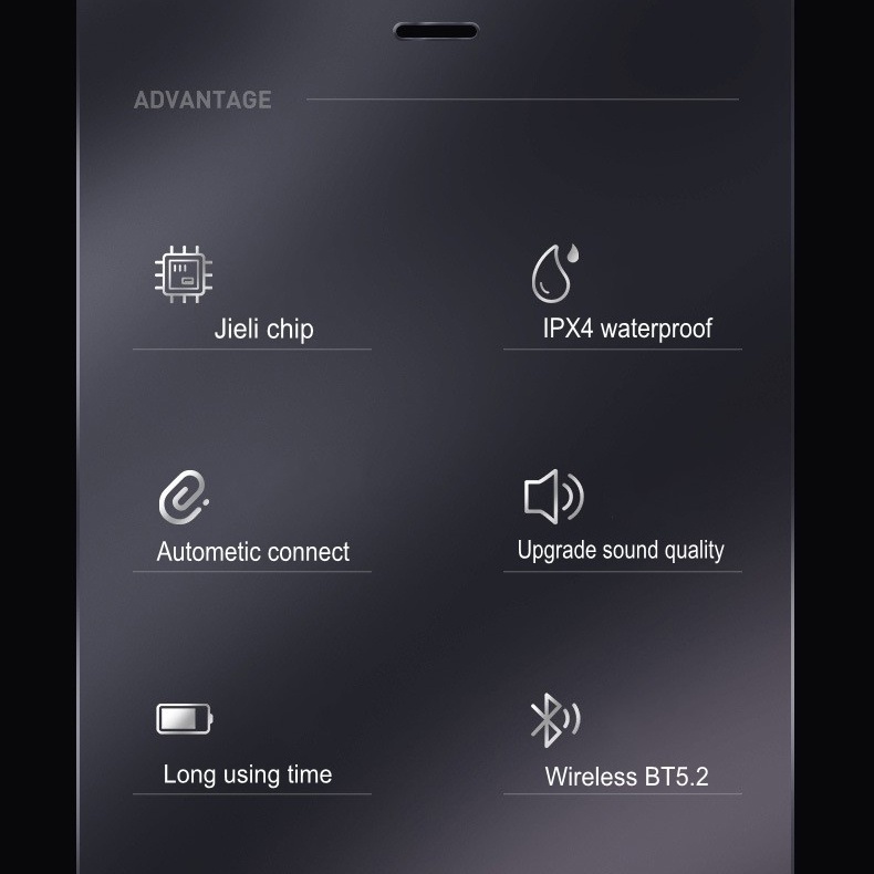 Lenovo Tai Nghe bluetooth 5.2 Không Dây Âm Thanh Sống Động Chất Lượng Cao