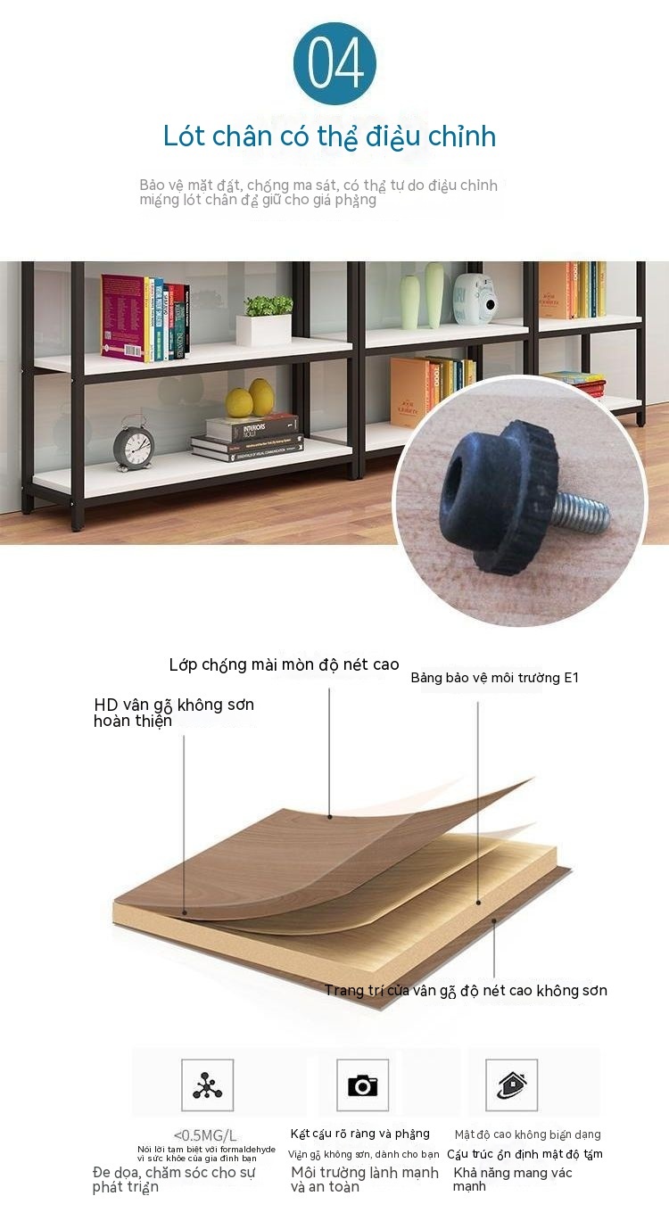 Giá Sắt 4 Tầng Trưng Bày Phấn Phủ Tiết Kiệm Không Gian Sạch Sẽ Dễ Dàng Tháo Rời