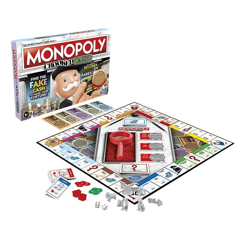 Hasbro Monopoly Ultimate Banking Edition Board Game Family Board Game for 2 to 6 Players Board Game for