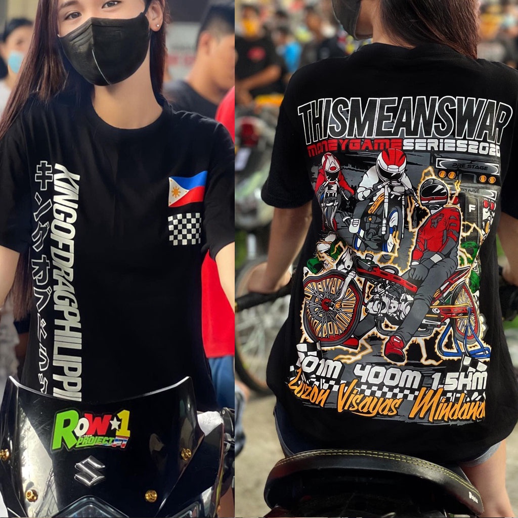 [Công ty MSTR]ÁO THUN BAMBANG RACING - Áo thun Ultimate Drag King dành cho người đam mê xe máy