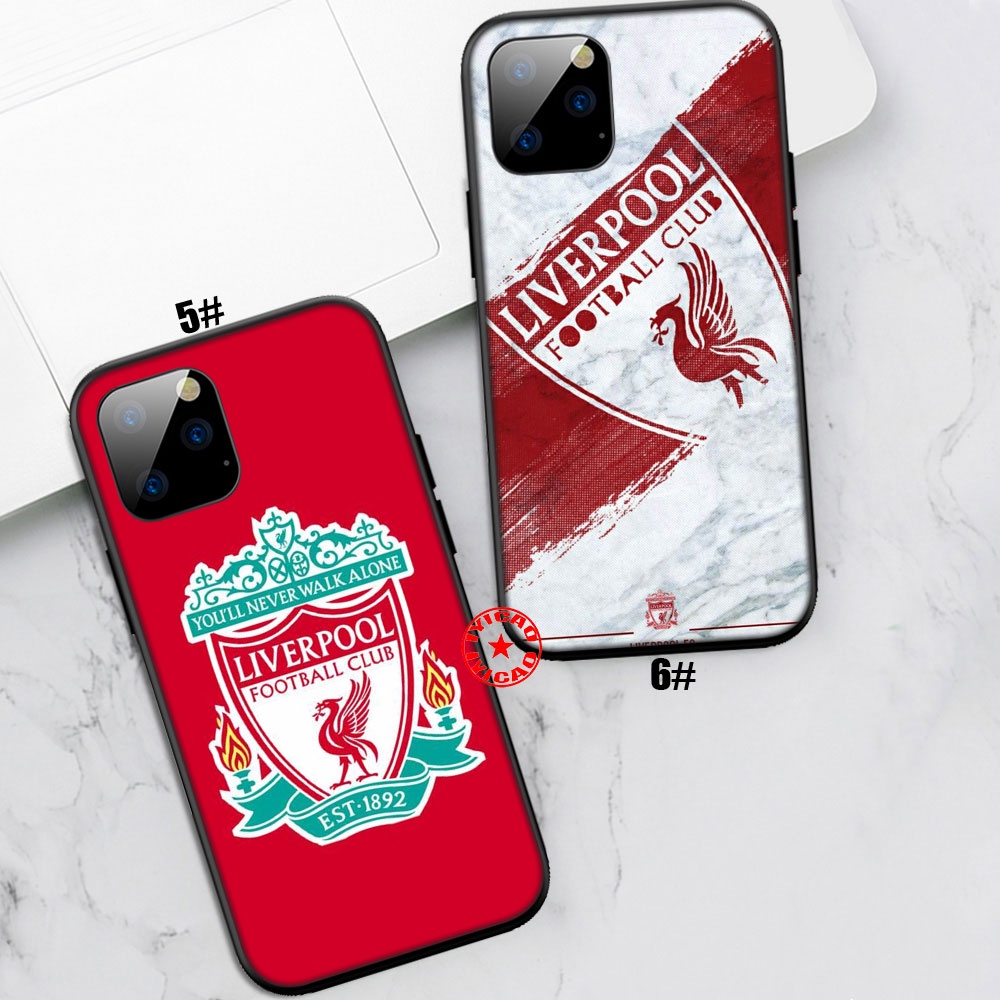 Ốp Điện Thoại Silicon Dẻo Họa Tiết Logo Đội Bóng liverpool Cho iphone 11 pro max xr se 2020 bo38