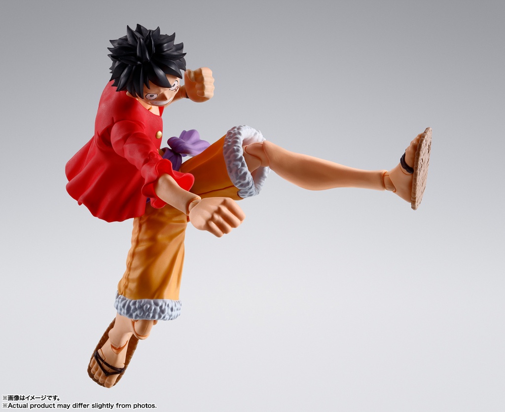 BANDAI Nhân Vật luffy Trong Phim Hoạt Hình one piece Figma Mô Hình Đồ Chơi Nhân Vật monkey d luffy Bằng pvc Cho Bé