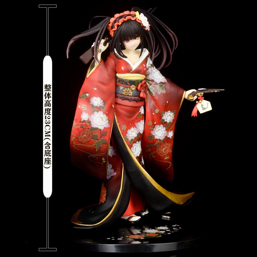 Kadokawa Mô Hình Nhân Vật Anime dating battle tokisaki Kurungsan Mặc kimono Xinh Xắn