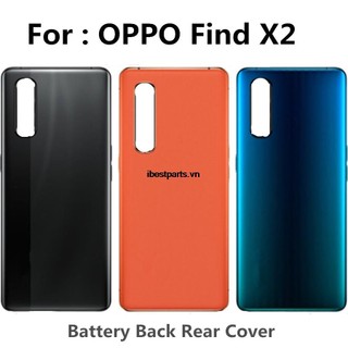 Nắp đậy pin thay thế bằng kính dành cho oppo find x2