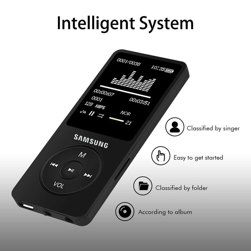 Walkman Máy Nghe Nhạc mp4 Kiêm Đài fm Đa Chức Năng Hỗ Trợ Thẻ Nhớ 24h