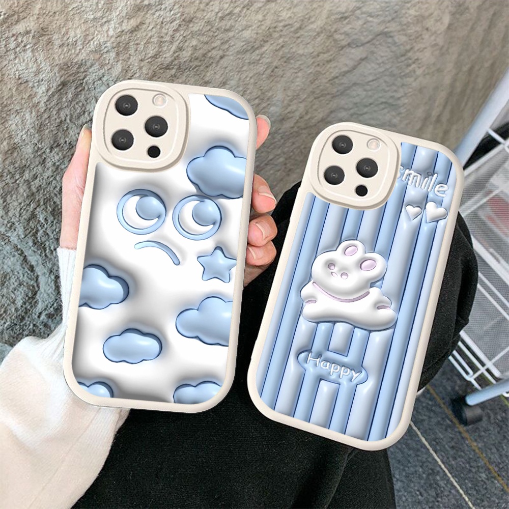 Ốp Điện Thoại Silicon Dẻo Họa Tiết Hoạt Hình Dễ Thương Cho iphone 11 12 13 mini pro max lp6
