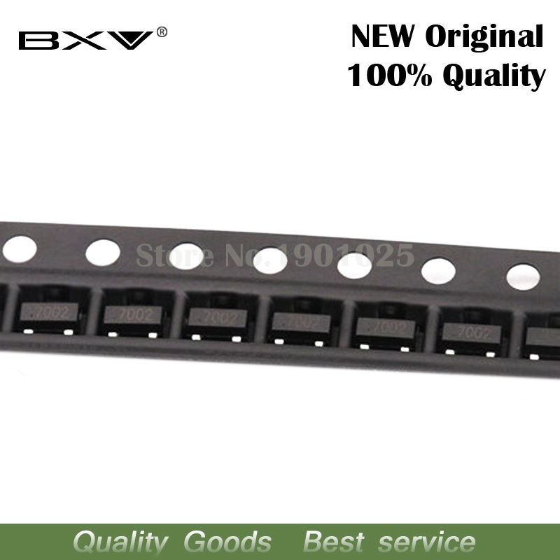 Bộ 50 Linh Kiện Điện Tử 2n7002lt1g sot23 2n7002 Sop-23 smd 702 mmbt7002lt1g 60 v 115 ma Chất Lượng C