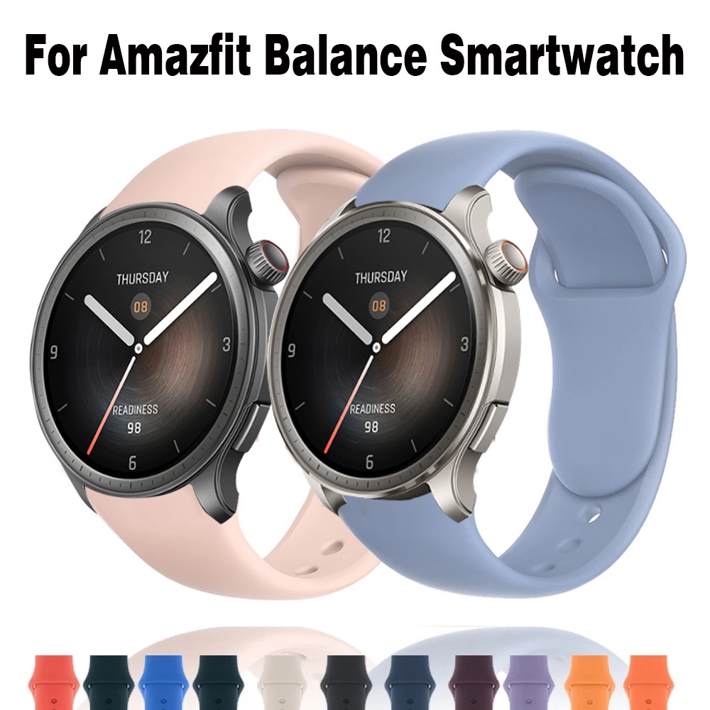 Amazfit Dây Đeo Silicon Thay Thế Cho Đồng Hồ Thông Minh Amazfit Balance