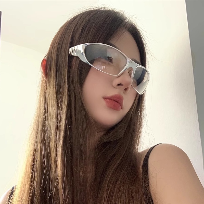 Cyber Punk Kính Râm unisex y2k Thời Thượng