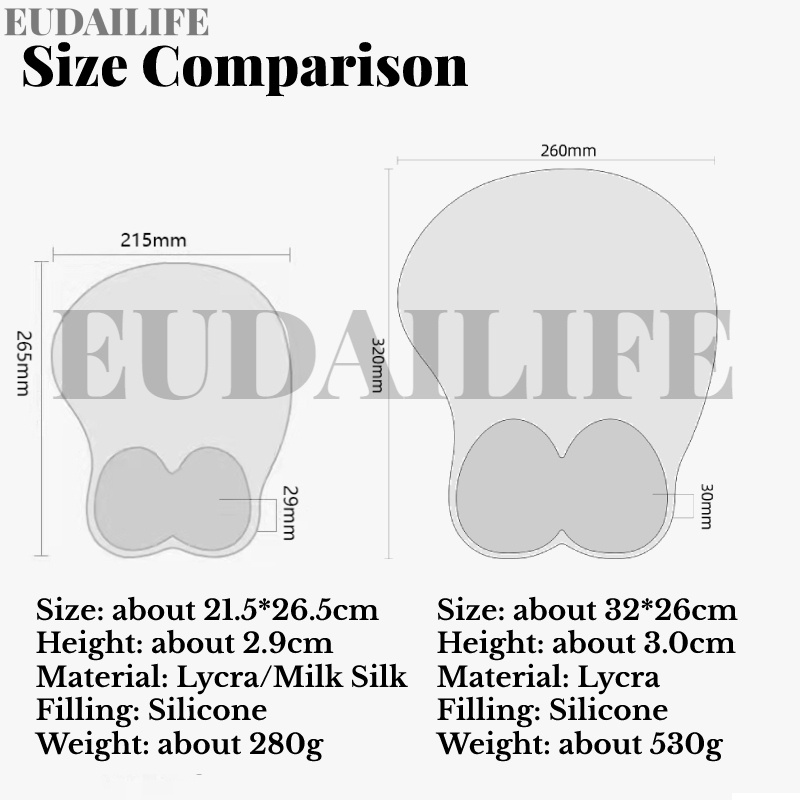 Arknights Miếng Lót Chuột Bằng Silicon Mềm Hình Steven Wurtur mudrock 3d