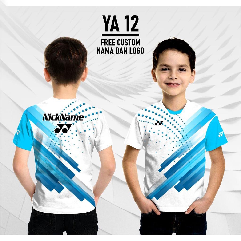 Áo Thun Chơi Cầu Lông yonex Dành Cho Trẻ Em