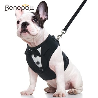 Benepaw Bộ Áo vest Lưới Thoáng Khí Mềm Mại Thắt Nơ Dành Cho Cún Cưng Đính Hôn Sinh Nhật Lễ Tình Nhân