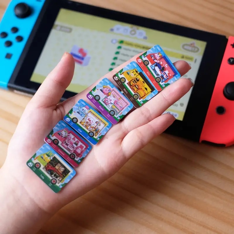 Bộ 6 Thẻ Thông Minh nfc Tương Thích Với acnh card s1-s6 lot card crossing new Vrizons new Volger sanrio