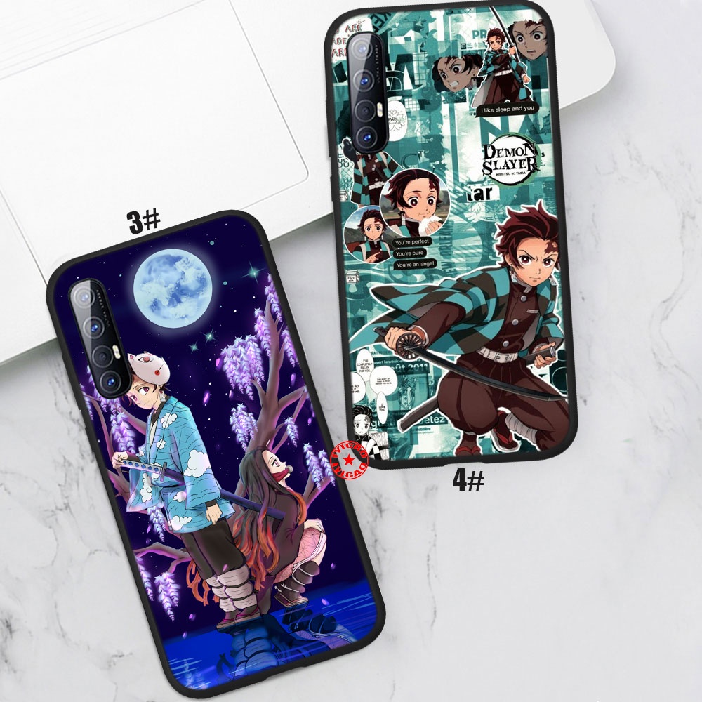 Bo2 Ốp Điện Thoại Silicon Dẻo Họa Tiết Hoạt Hình demon slayer kimetsu no yaiba Cho oppo a15 a15s a54 a94 a95 4g 5g