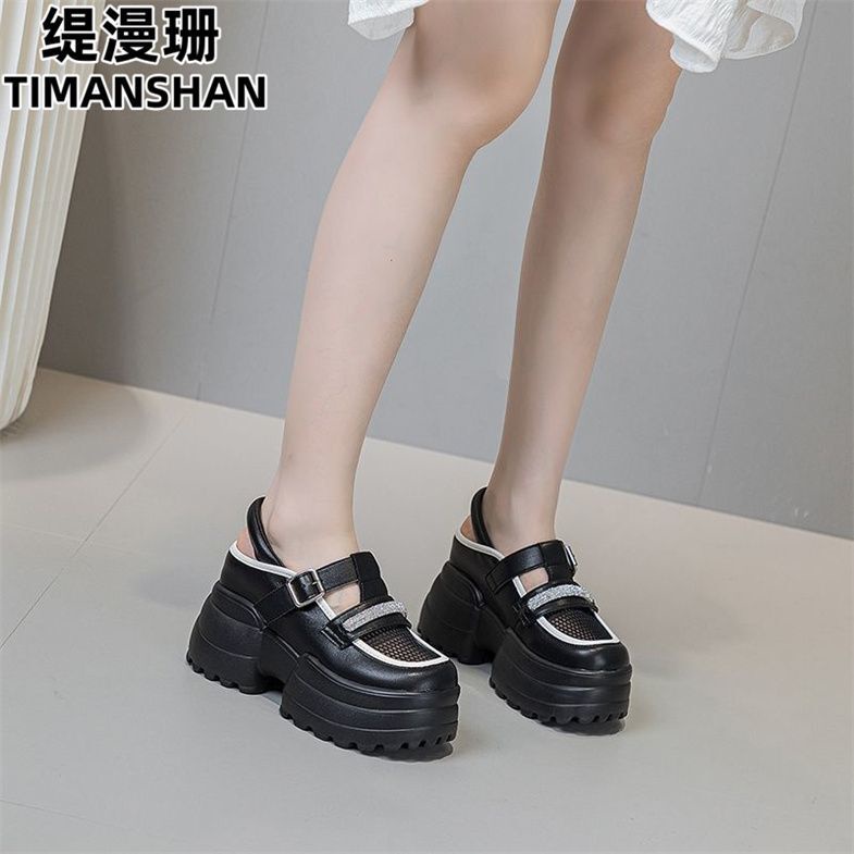 Sandal Đế Dày Siêu Nhẹ Thoáng Khí Thời Trang Mùa Hè Mới Cho Nữ