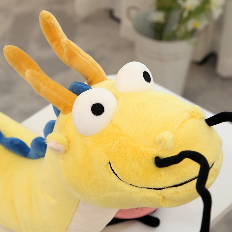 HYC Humey Đồ chơi nhồi bông Hình Con Rồng Mềm 125cm