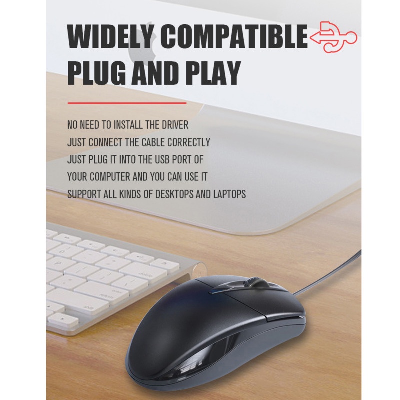 Chuột Máy Tính Có Dây usb Để Bàn Văn Phòng / Nhà Ở