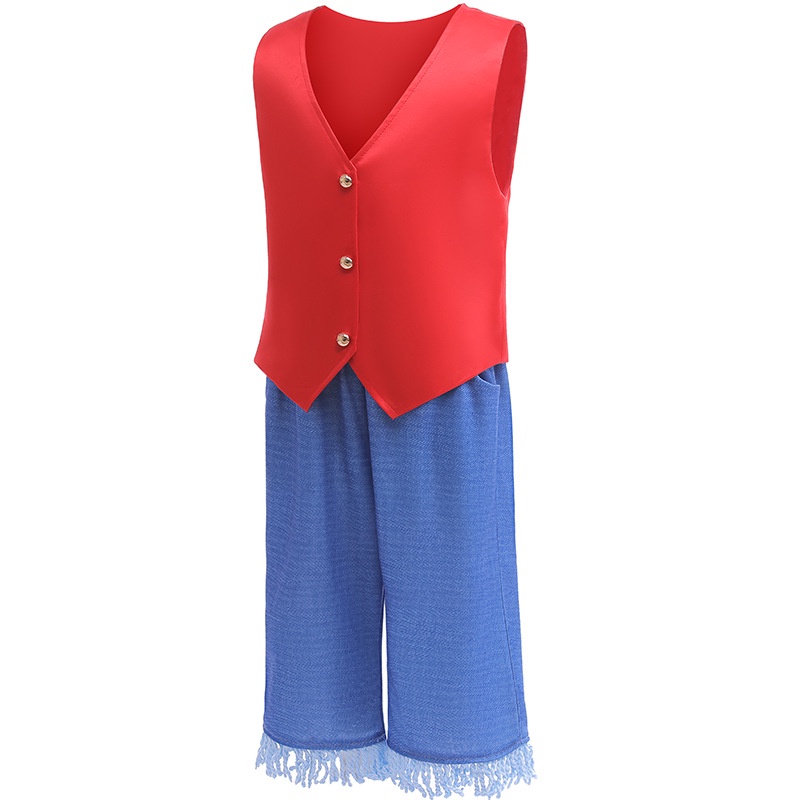 Trang Phục cosplay Nhân Vật luffy Trong Phim one piece