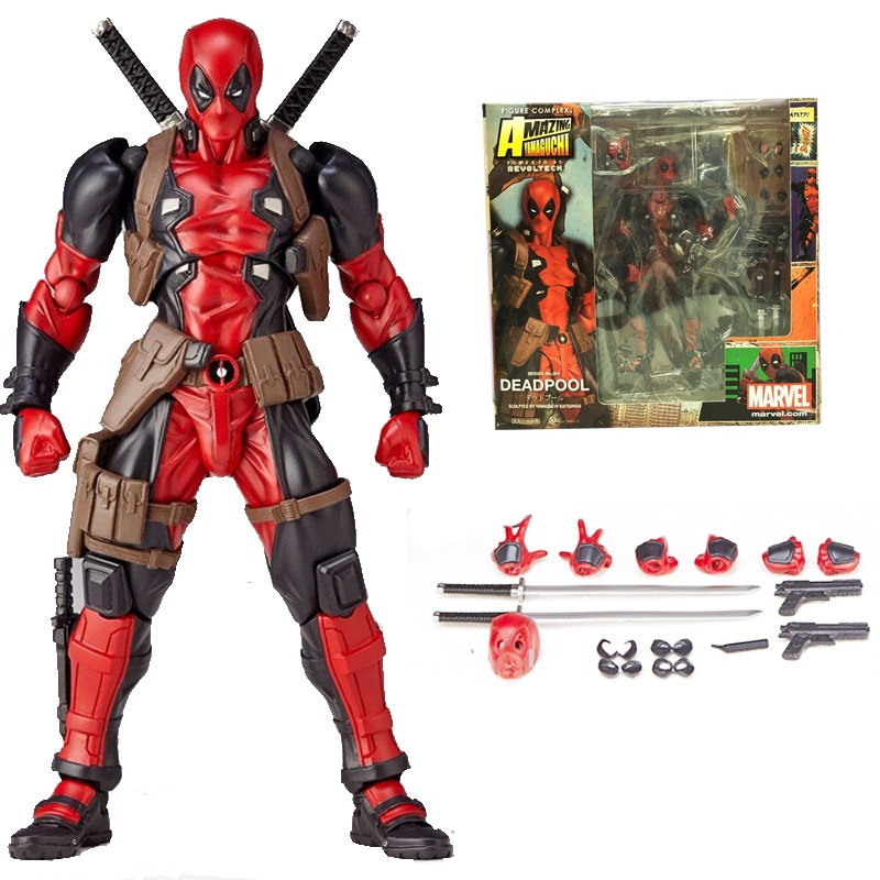 Mô Hình Nhân Vật Siêu Anh Hùng deadpool / deadpool revoltech Dễ Thương Cho Bé Trai