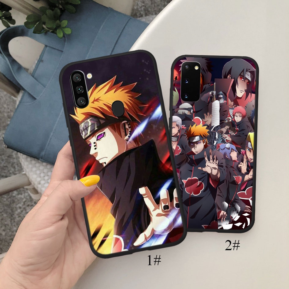 Bo5 Ốp Điện Thoại Silicon Dẻo In Hình anime naruto akatsuki Cho samsung a41 a51 a71 a81 a10