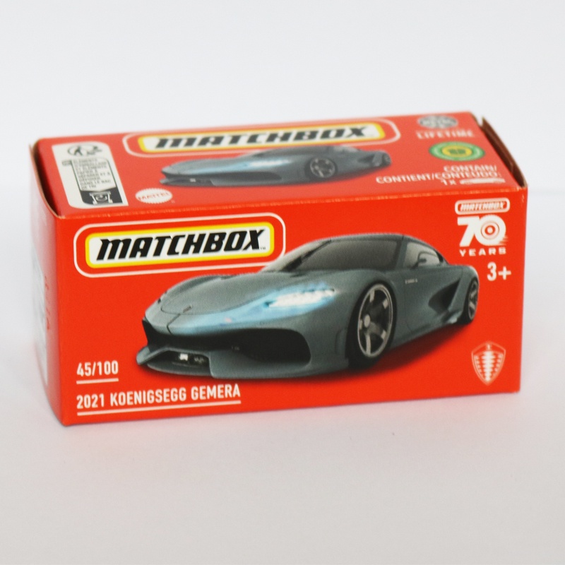 NISSAN Mô Hình Xe Hơi matchbox city hero Tỉ Lệ 1 / 64 Bằng Kim Loại